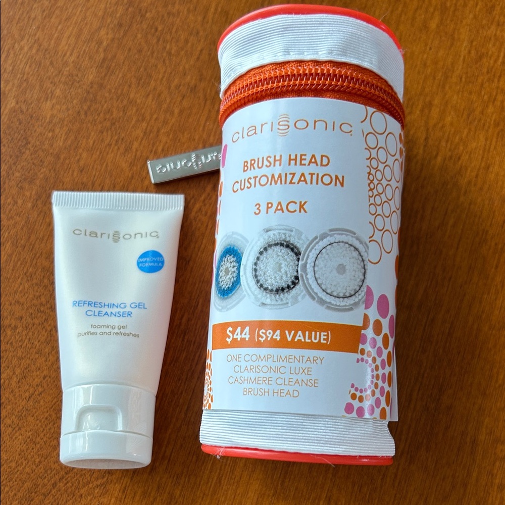 Clarisonic Refreshing Gel Cleanser and Brush Head Customization Pack - White